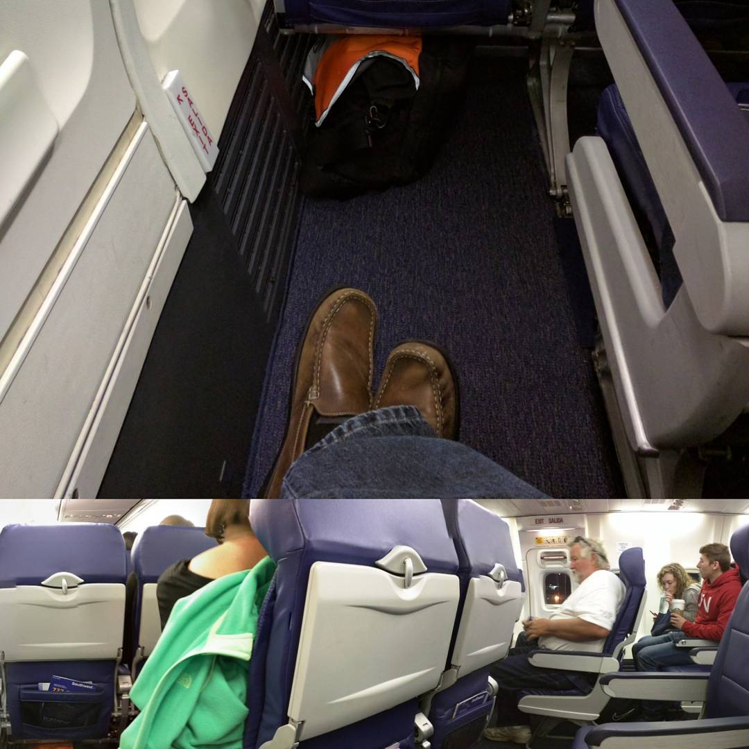 Exit row by myself plus the cutout seat and on my longest leg of the day. This is an