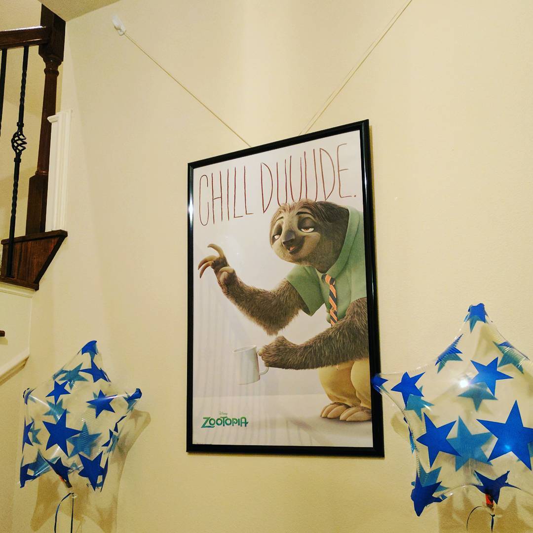 Some people hang fine art in their entry way. Some people decorate based on the most recent child’s birthday. You decide who we are