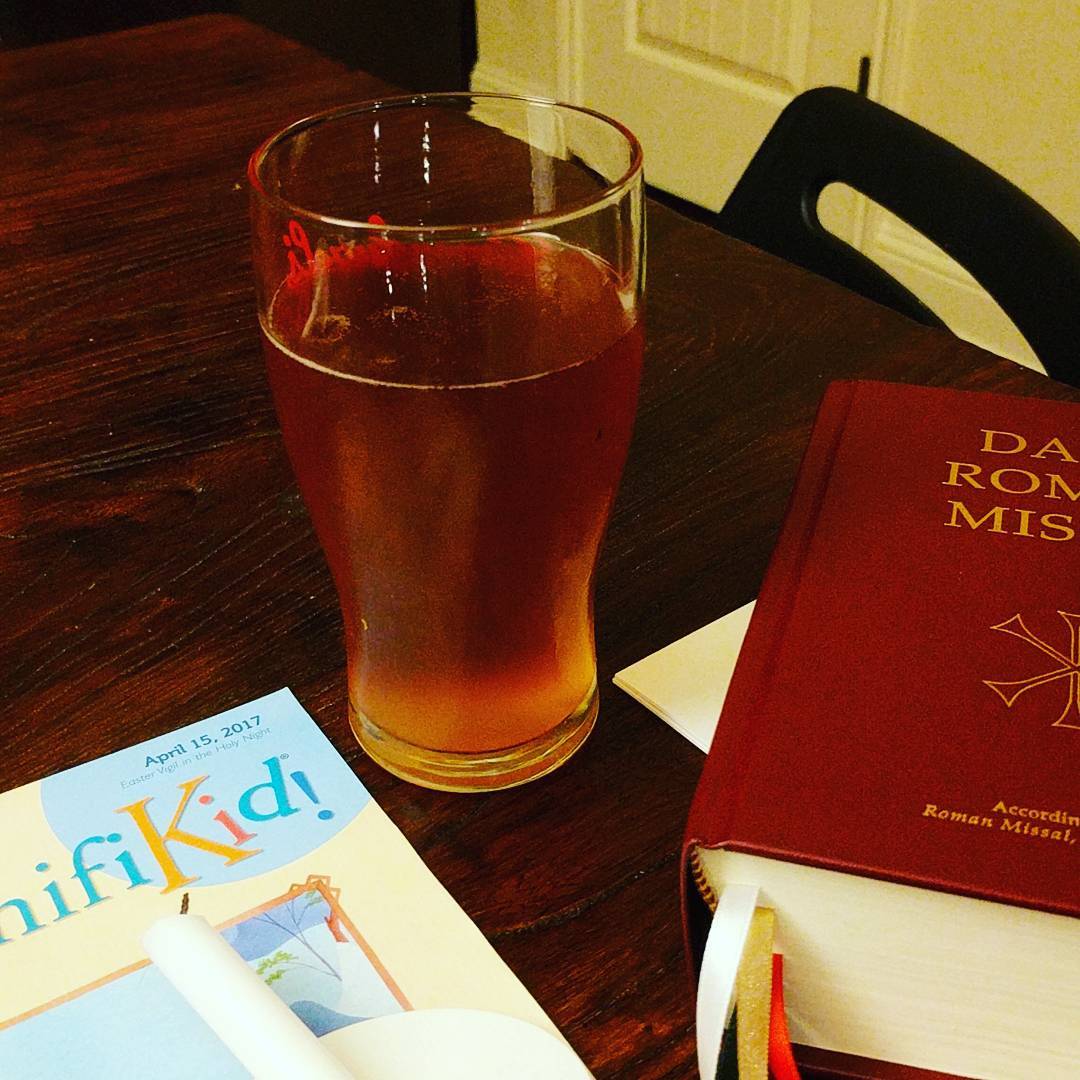 I don’t think the Book of Blessings has a blessing for the first beer of Easter, but it should