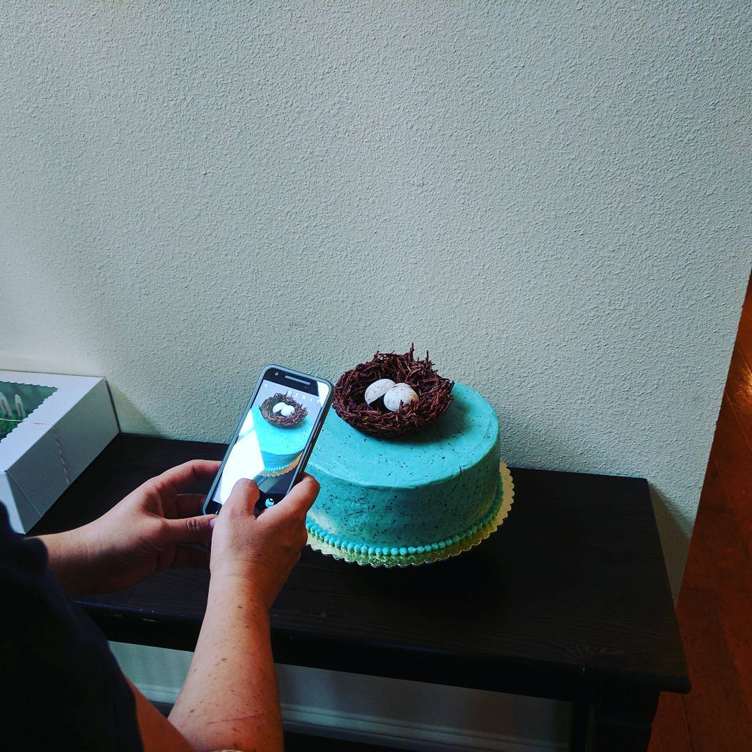 Behind the scenes at a recent @quebuenobakery Instagram shoot. 😉