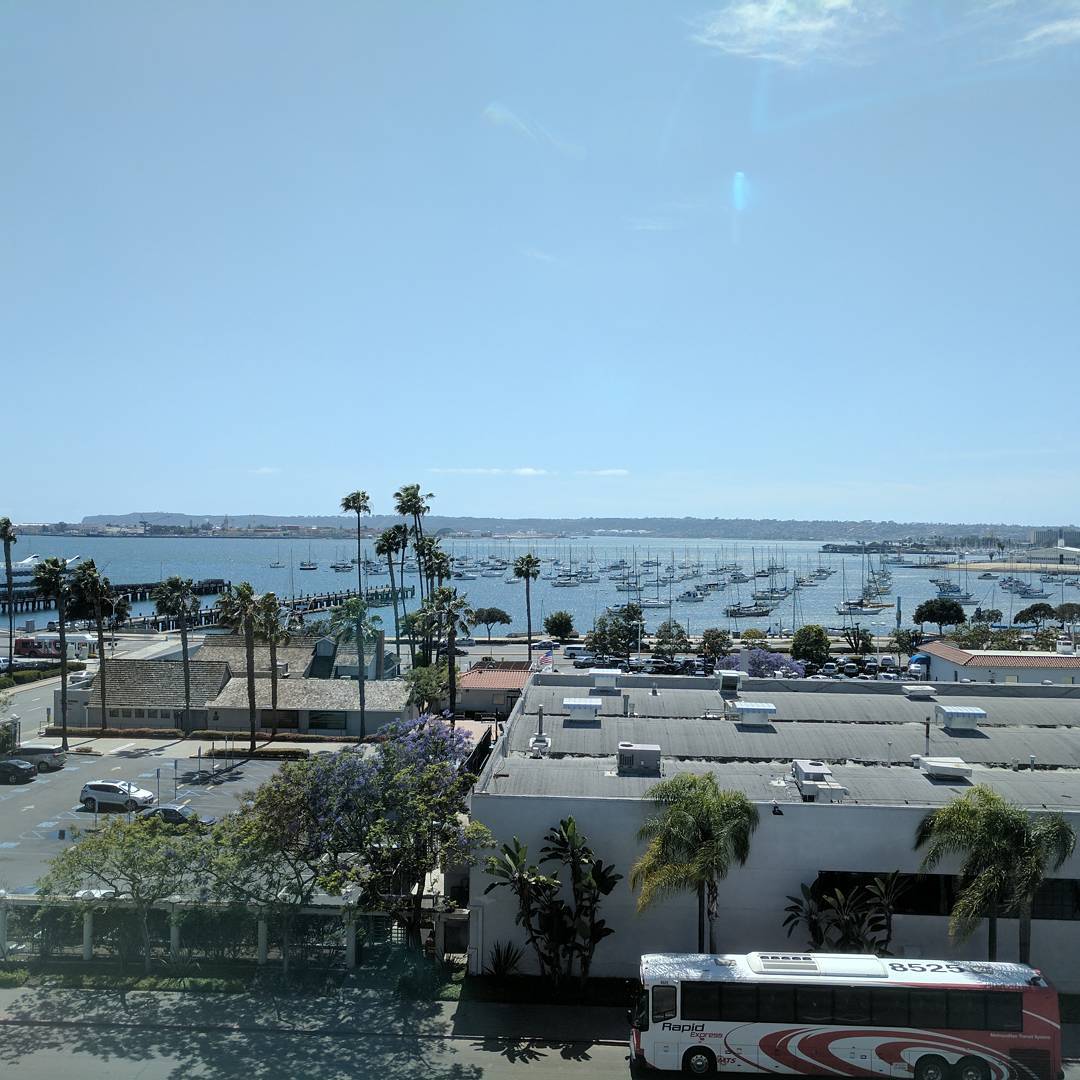 I’ve seen worse views.