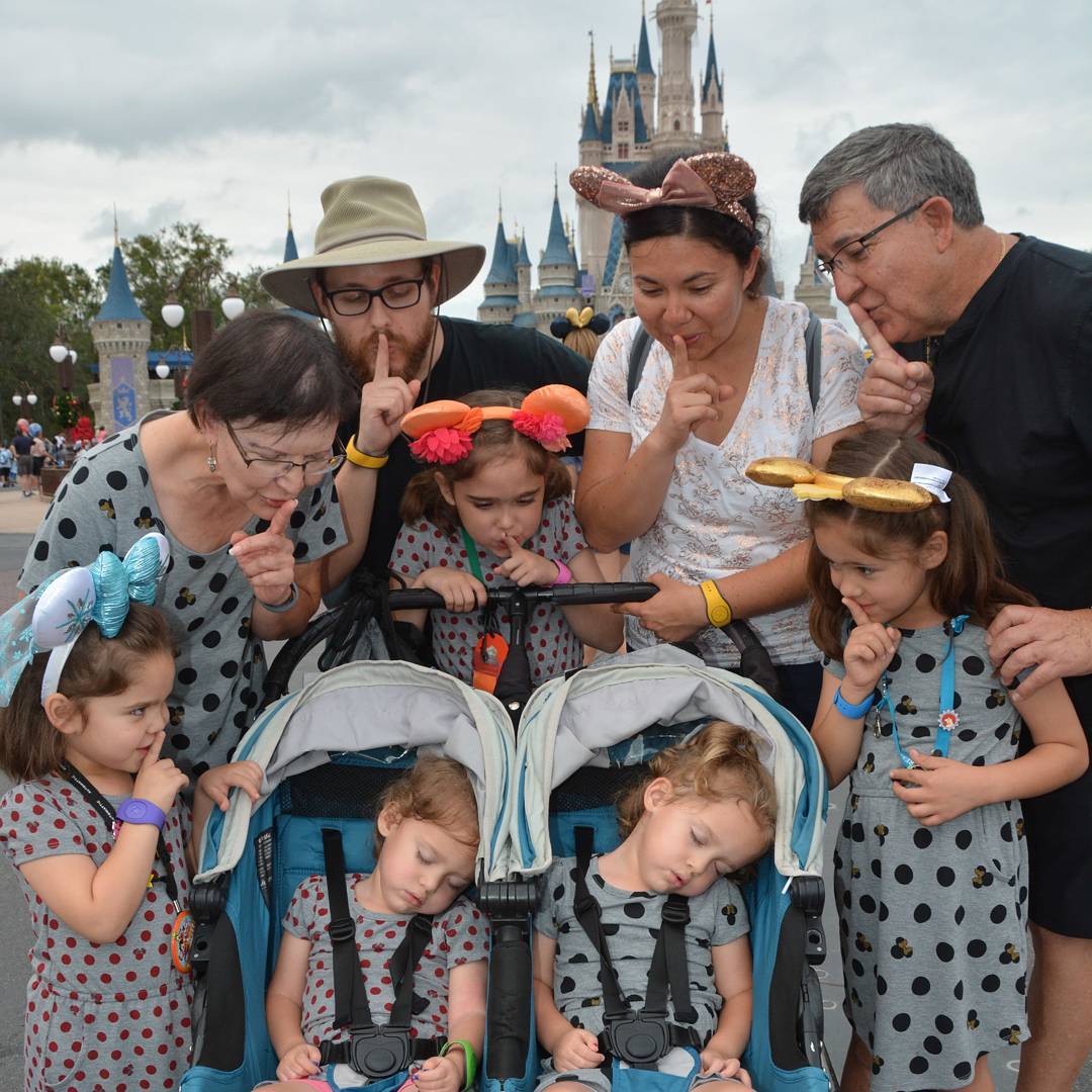 Disconnected this last week for a family vacation to Disney World. I’m about ready to sleep as soundly as the twins were during this picture